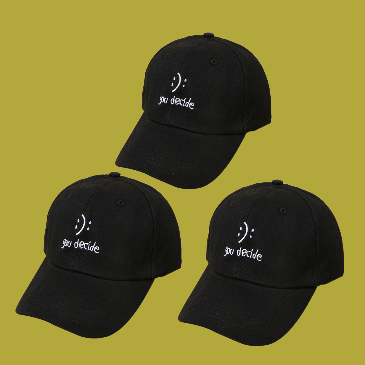 sunshade all-match Black baseball cap  NSTQ37650