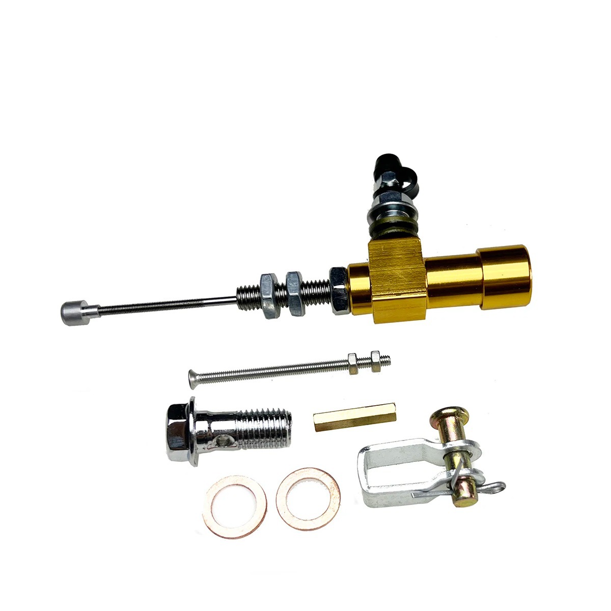 Motorcycle parts factory direct supply hydraulic clutch pump street car cross-ride cable modified clutch locomotive kit