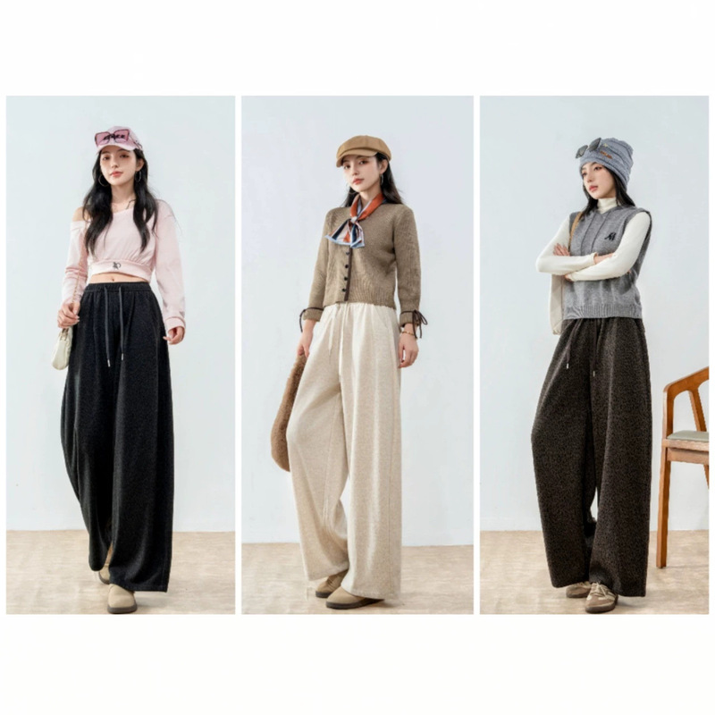 2026 Latest Autumn/Winter New Vintage Lazy Leopard Print Pants with Pockets, Elastic Waist, Stretchable, Versatile Leopard Print Casual Pants 2026 Latest Autumn/Winter New Vintage Lazy Leopard Print Pants with Pockets, Elastic Waist, Stretchable, Versatile Leopard Print Casual Pants