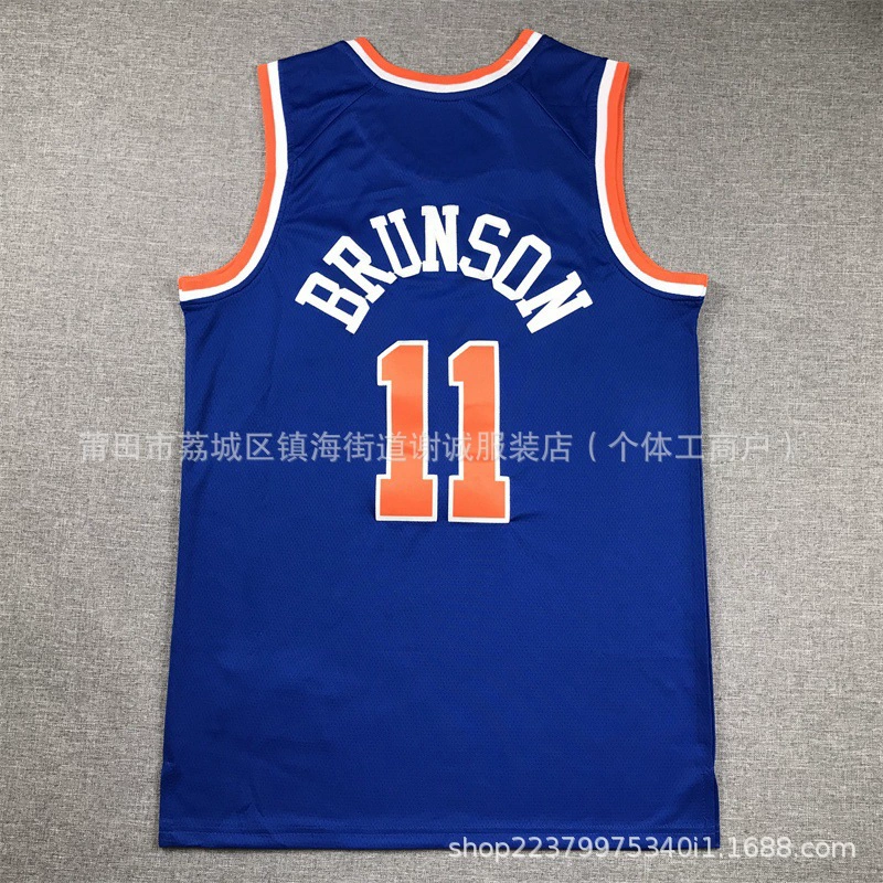 Вышитая баскетбольная форма Knicks №0 Divincenzo, вышитая баскетбольная майка для мужчин