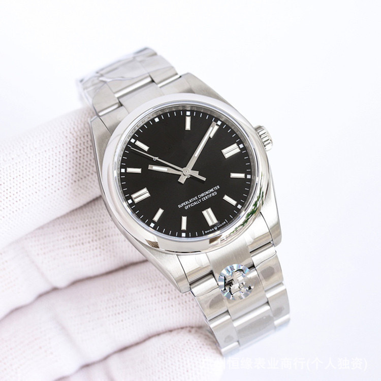 Oyster Watch Men's and Women's Perpetual Steel Band Log Automatic Mechanical Watch 313641mm Candy Color Couple Watch Trend