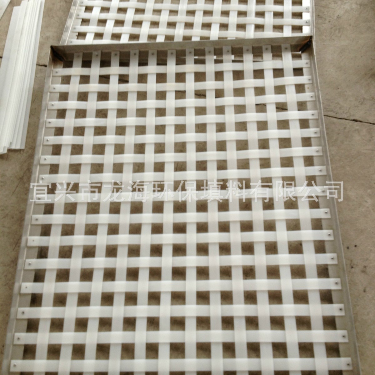 定 制絮凝池pp网格填料 用于水厂絮凝池PP网格填料生产厂家现货