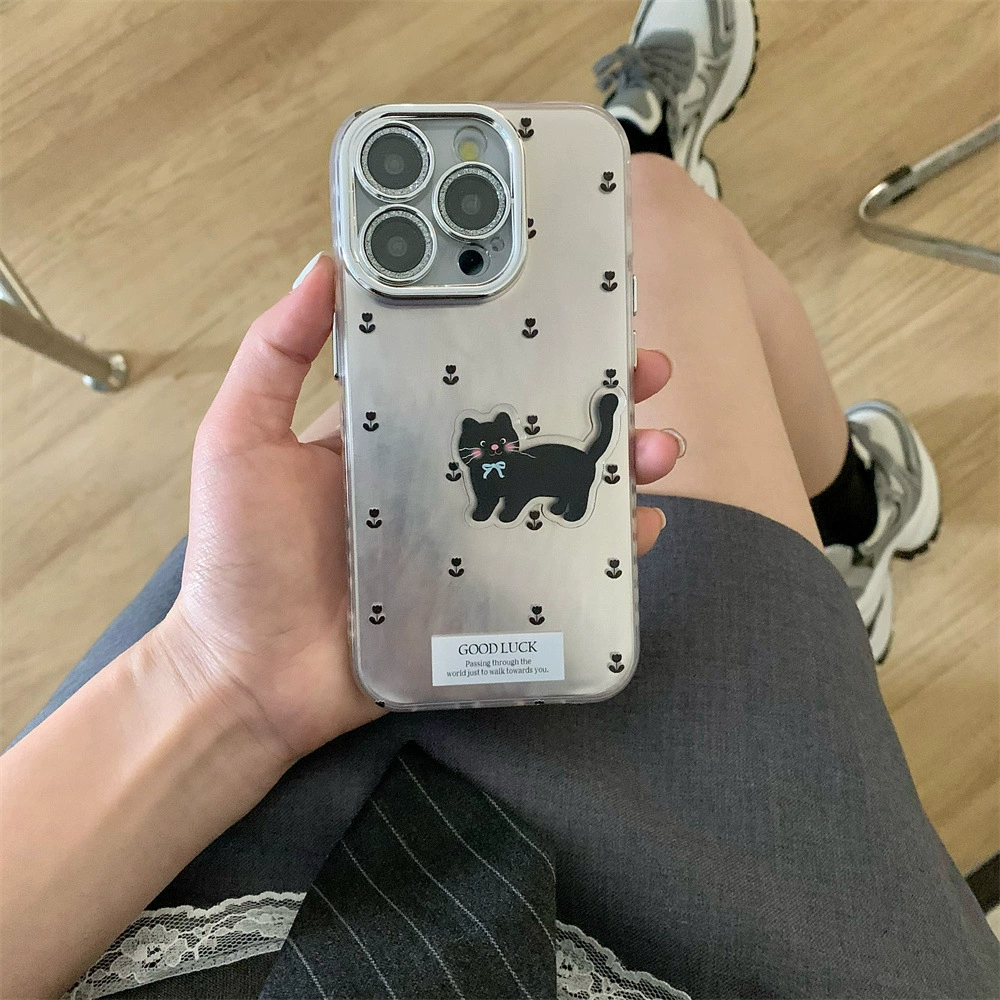 Apple, совместная трубка/трубка, чехол для телефона, iPhone 12/13, цветочный рисунок, iphone, 15promax