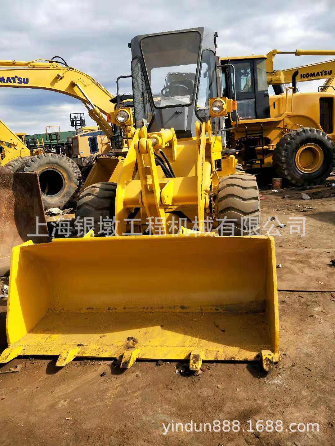 出售小松komatsu装载机 小松WA100二手铲车