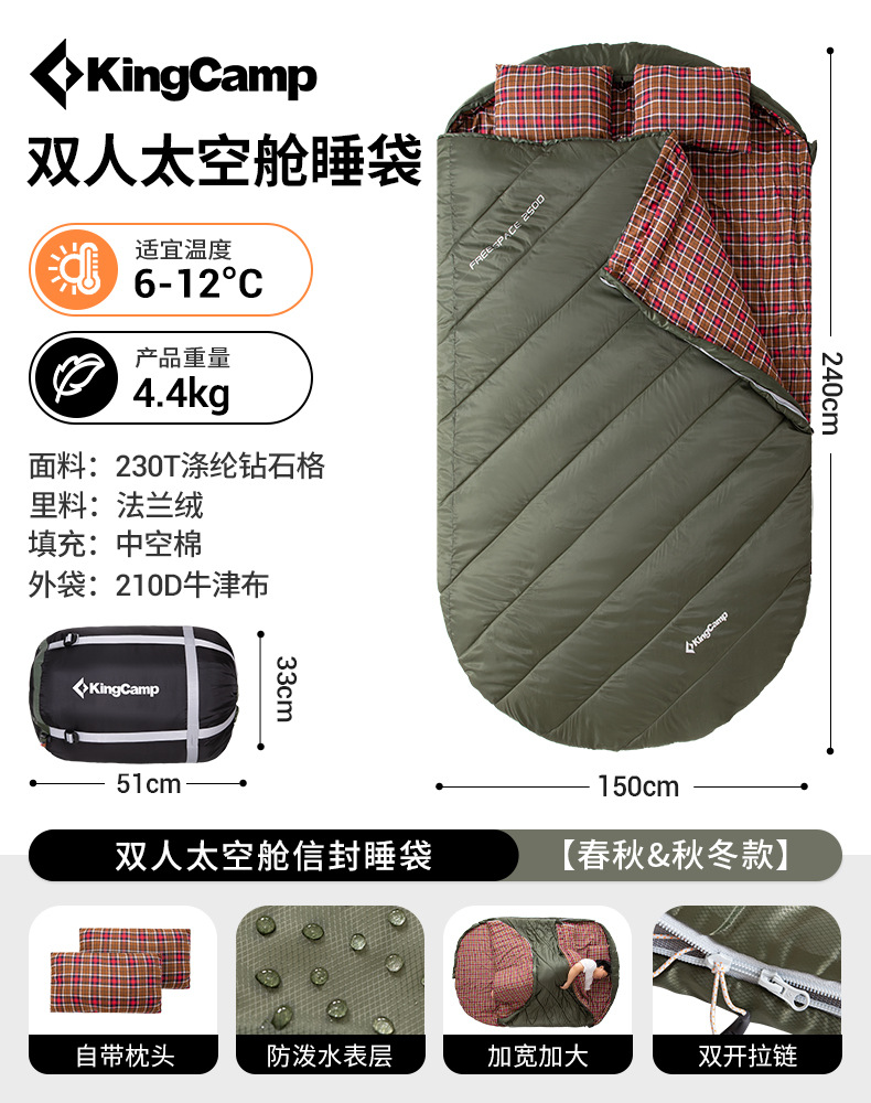 [더블 모델] 6~12 ℃ /4.4KG-군용 녹색