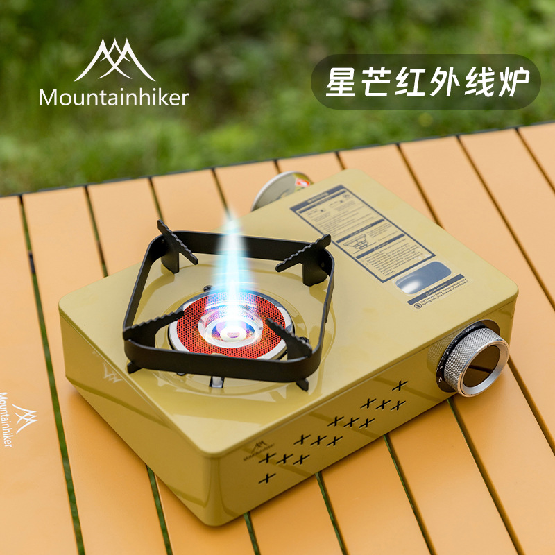 Mountain Guest 적외선 카세트 스토브 야외 휴대용 쿠커 스토브 캠핑 새로운 스톨 카스 스토브 강력한 스토브