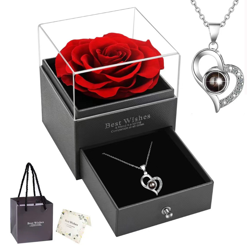 Platinum+1 rose gift box