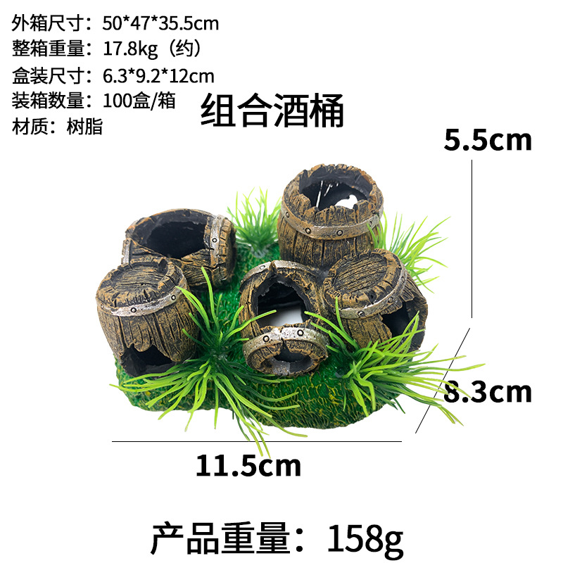 Barril de vino combinado