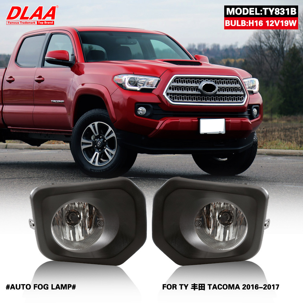 Aplicable a Toyota 16 17 Tacoma Tacoma delantero conjunto de luz de niebla en la pickup luz de día luz de barra