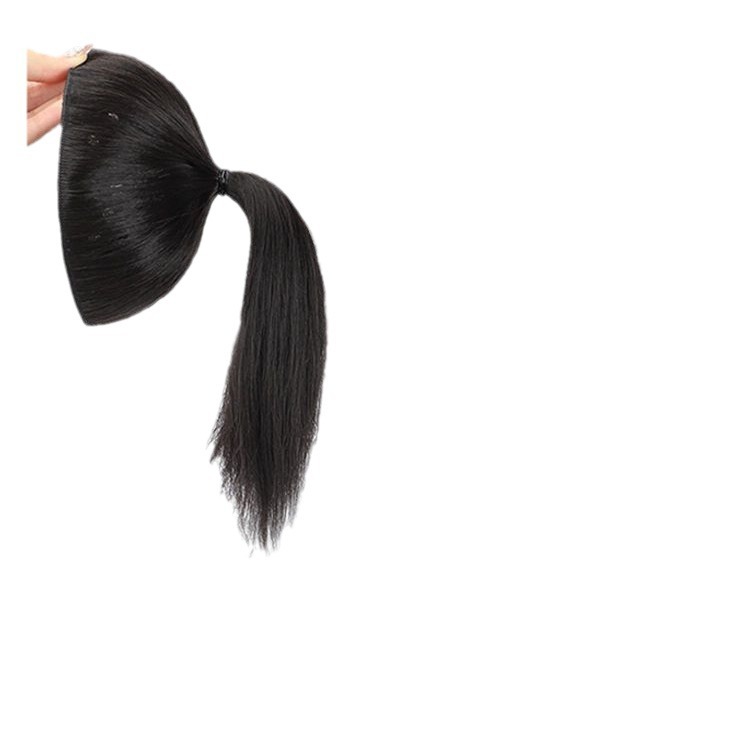 Bolas cabeza Internet celebridad pomelo piel pelo perezoso updo artefacto peluca bolsa extra volumen pelo falso Cola de Caballo mullido anillo de pelo