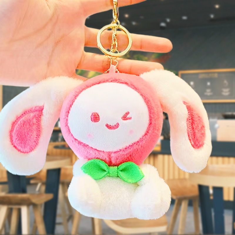ぬいぐるみのかわいいアクセサリーのぬいぐるみのペンダント卸売りのおもちゃの子供のかばんの漫画の子供の鍵は子供の機械をつかみます。
