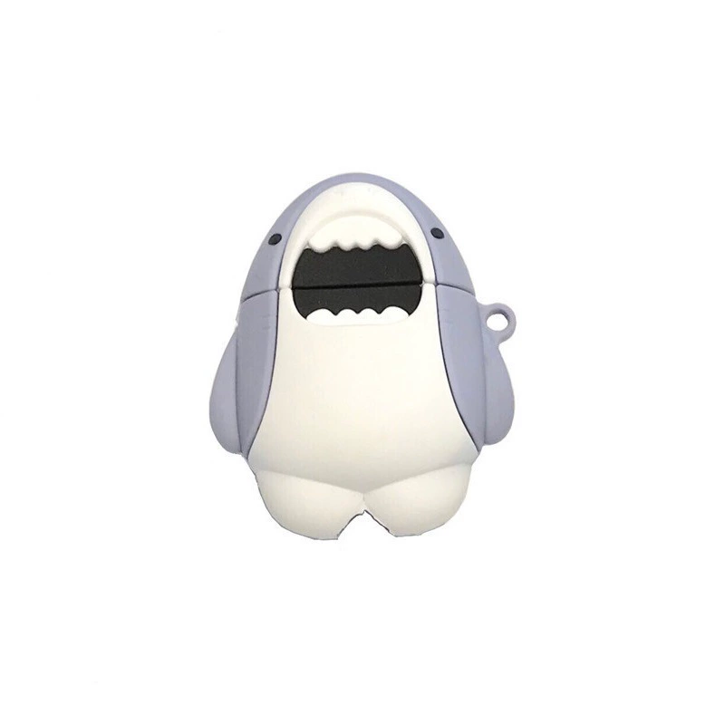 Apple, cartoon headphones, compatible protective case, print, pro3, bluetooth, 3/4