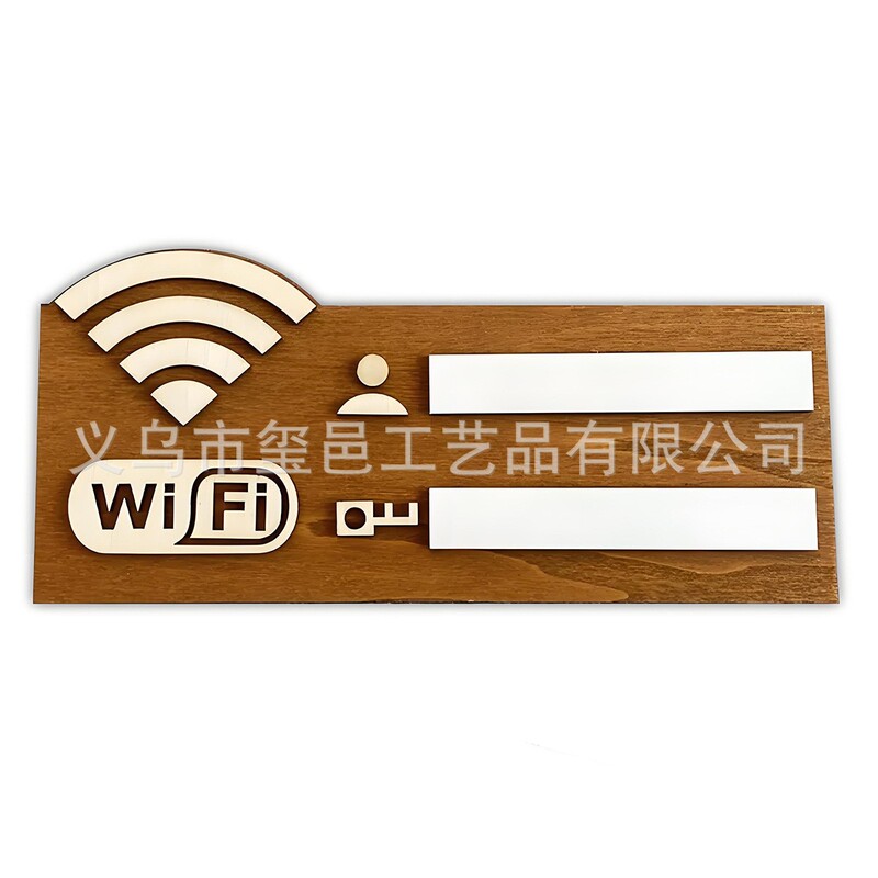 Cross-Border Wholesale Wifi Password Reminder Sign, Handwritten Sign, Free Wifi Sign, Wireless Network Sign