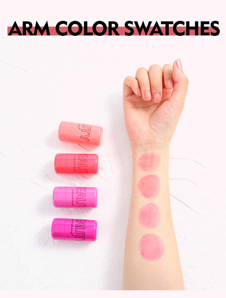 Dual-ended Blush Stick For Contouring And Sculpting Cheeks_voghion.com