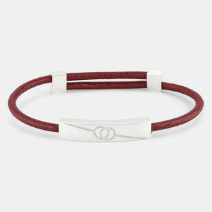 Cross-border Explosions Advanced Hand Rope Red Rope Couple Woven Bracelet Horseshoe Buckle Stainless Steel Bracelet
