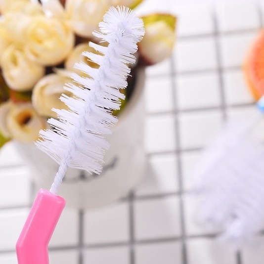 Cepillo para biberón Cepillo para chupete para el hogar Productos para el cuidado del bebé Cepillo de limpieza especial para biberones Cepillo para cabello Productos maternos e infantiles