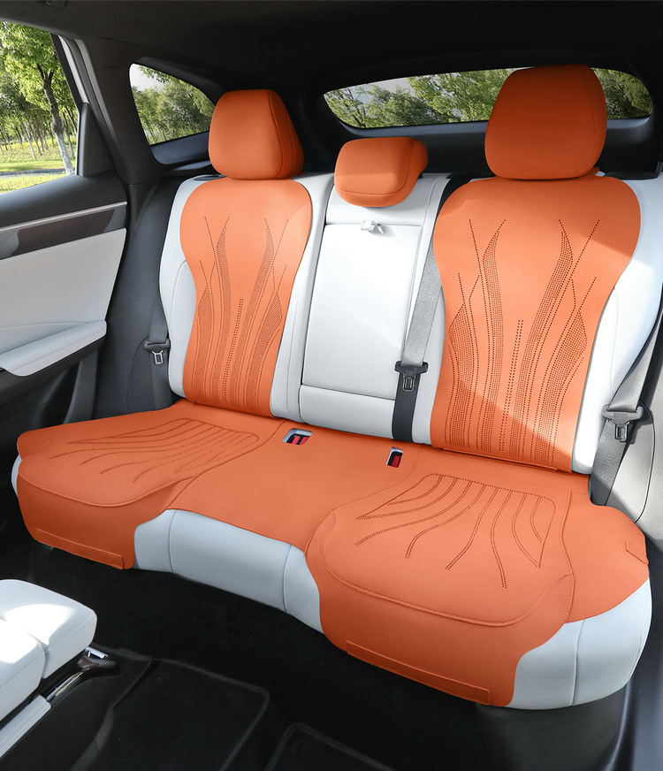Suitable for Geely Galaxy M7 Special Car Seat Cushions, All-Season Universal Seat Covers, Semi-Covered Suede Ventilated Seat Covers