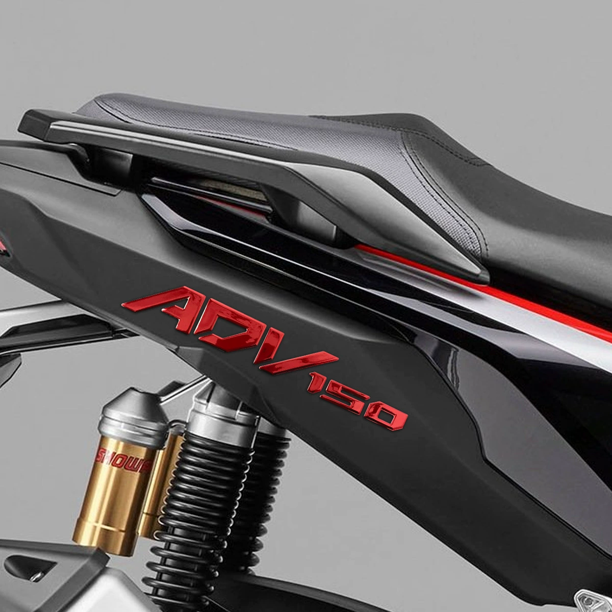 Honda, compatible three dimensional waterproof modified sticker from soft rubber with accessories, in 3d format