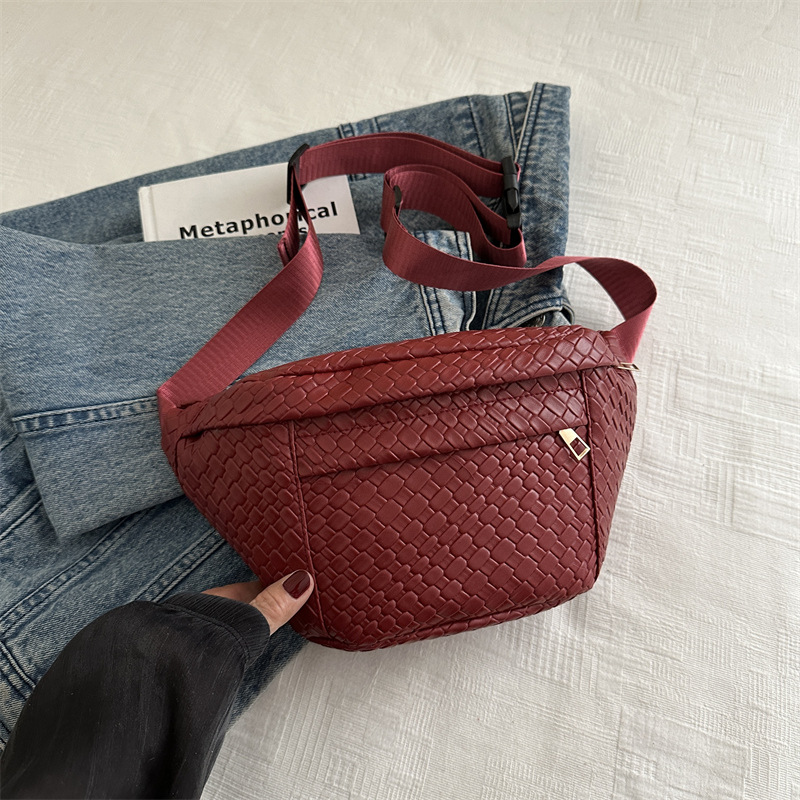 Bolso casual de color sólido popular de este año 2024 invierno nuevo estilo salvaje