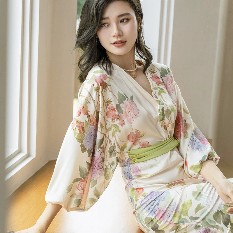 Новое китайское женское утреннее платье ханьфу в китайском стиле, свадебное платье невесты, платье с принтом пиона, французское платье