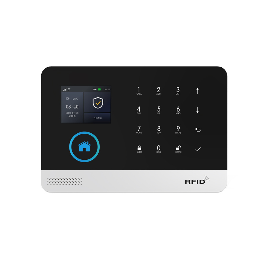 Sistema de alarma antirrobo WIFI GSM con control remoto por aplicación, dispositivo antirrobo para el hogar.