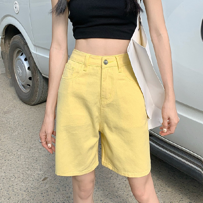 노란색