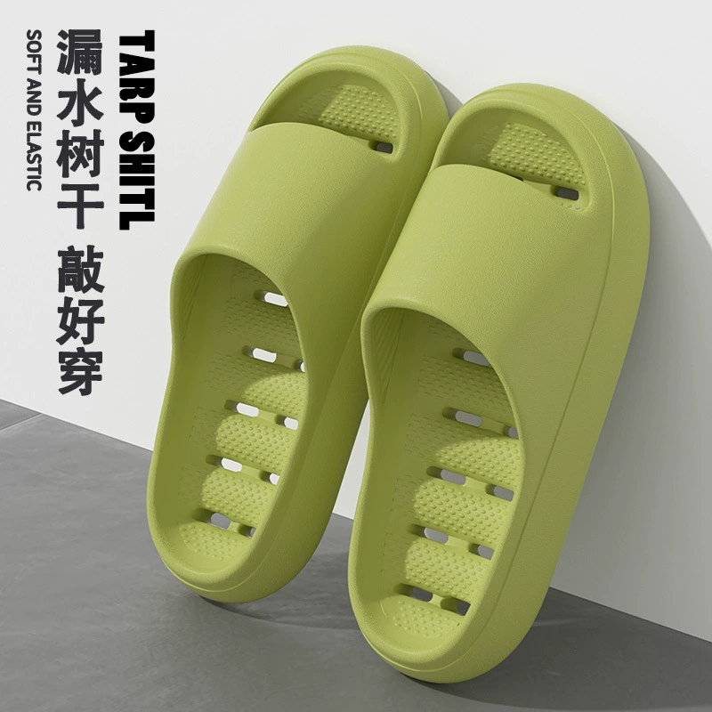 EVA Утечка тапочки трансграничной электронной коммерции новый выдолбленный ванная комната перетаскивания мужской нескользящие бесшумные тапочки Летние тапочки для дома