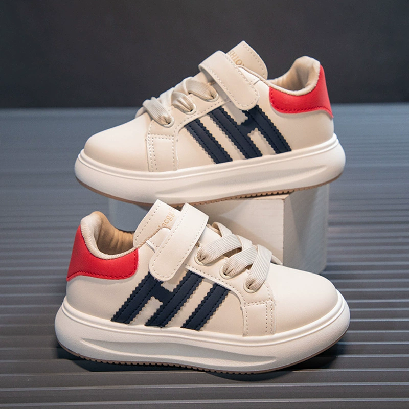 Детская обувь для досок, низкие кроссовки для мальчиков и девочек, осенняя новая Студенческая Белая обувь, универсальная детская повседневная обувь на мягкой подошве