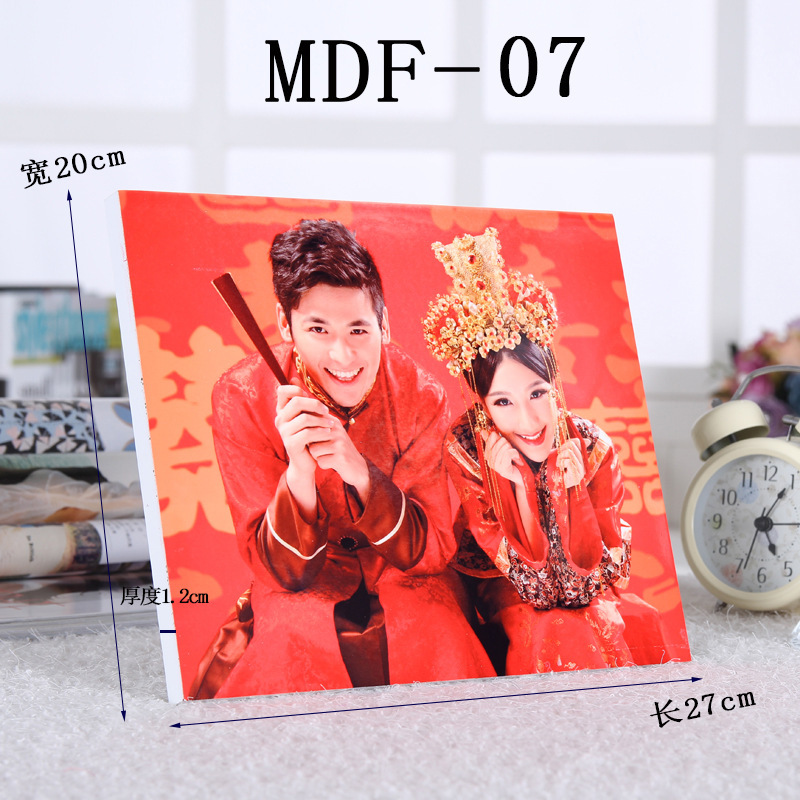 Thermal transfer MDF blank wooden picture frame making studio company gift decoration DIY photo frame decoration