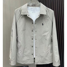 男士翻领夹克高级百搭2025衬衫新款上衣休闲外套潮流防晒男装