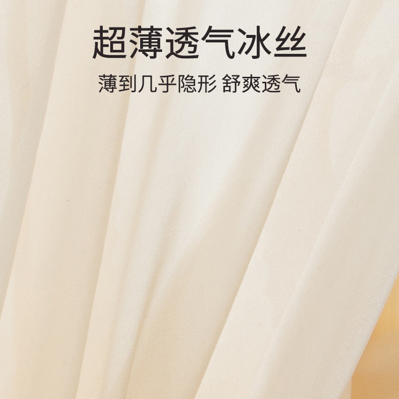 Ropa interior para mujeres embarazadas, cintura alta, abdomen, especial para el embarazo, pantalones cortos de entrepierna de algodón sin costuras de seda de hielo de gran tamaño para el embarazo medio y tardío