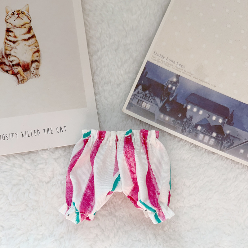 Venta caliente perro cabeza 14cm muñeco de peluche suéter colección de accesorios de ropa rabu ropa spot al por mayor