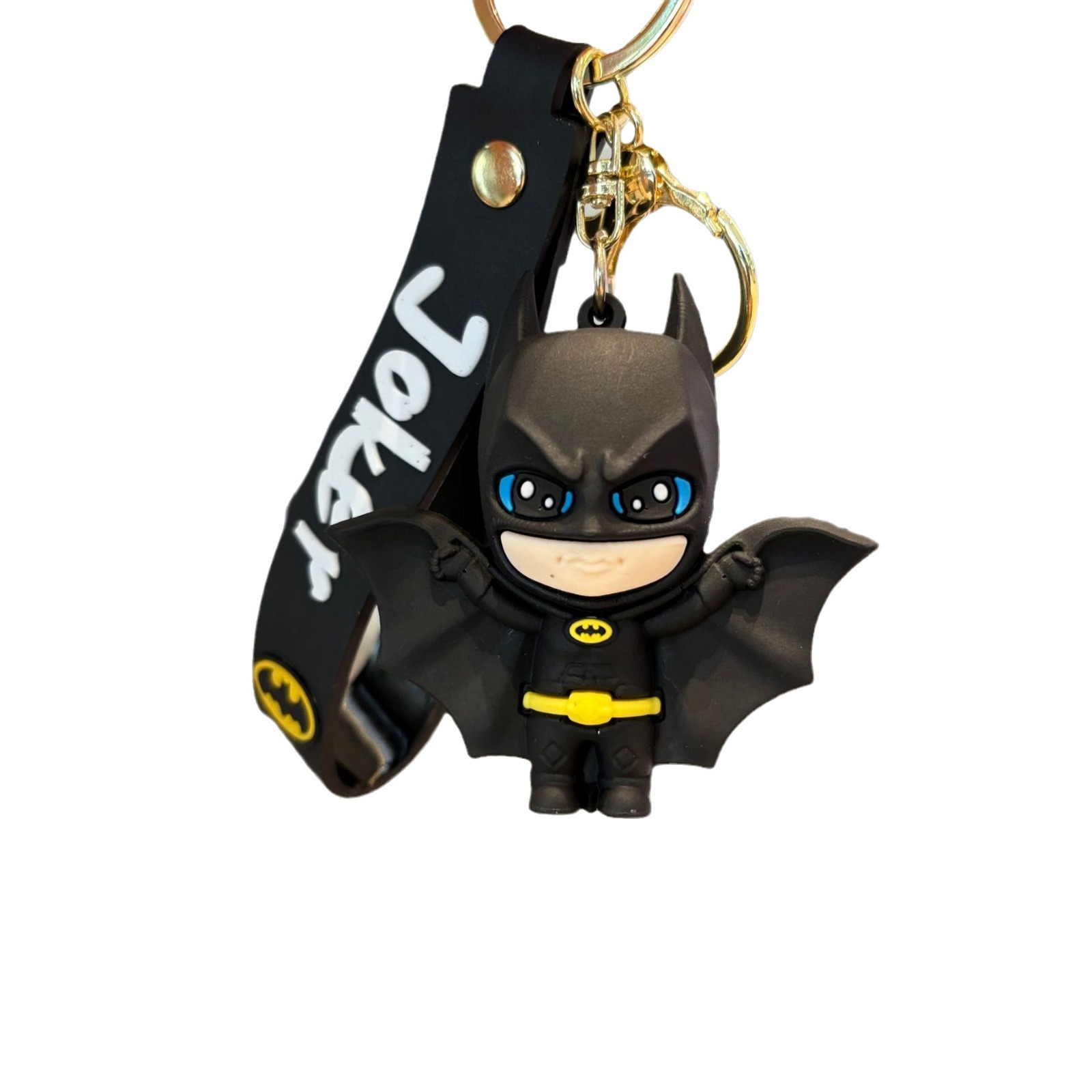 Batman cruzado superhéroes clown muñeca coche llavero colgante muñeca máquina de regalo pequeño