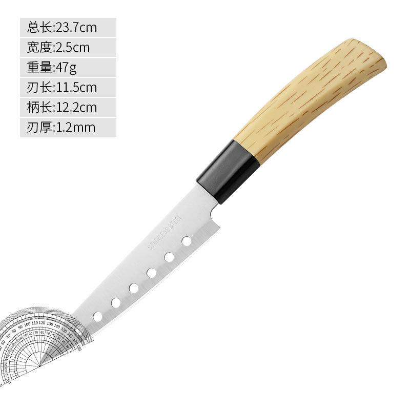 Yangjiang Knife Kitchen hogar cuchillo de acero inoxidable mango de plátano 14 juegos de cuchillos multipropósito fábrica al por mayor