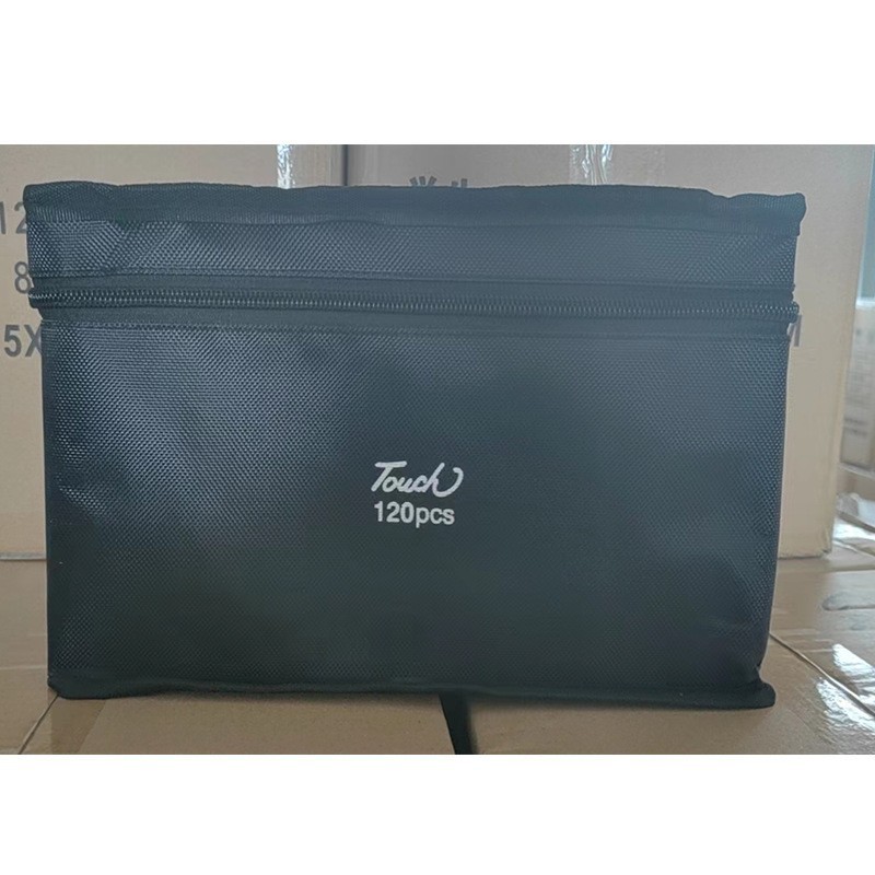 Juego de rotuladores de doble punta en existencia, venta al por mayor, rotuladores de colores a base de aceite, rotuladores de acuarela con alcohol para estudiantes y niños