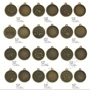 25mm���Џ͹Ź��~ɫʮ����Ф�A�ε��Ƶ���diy�Ʒ�Ͻ����