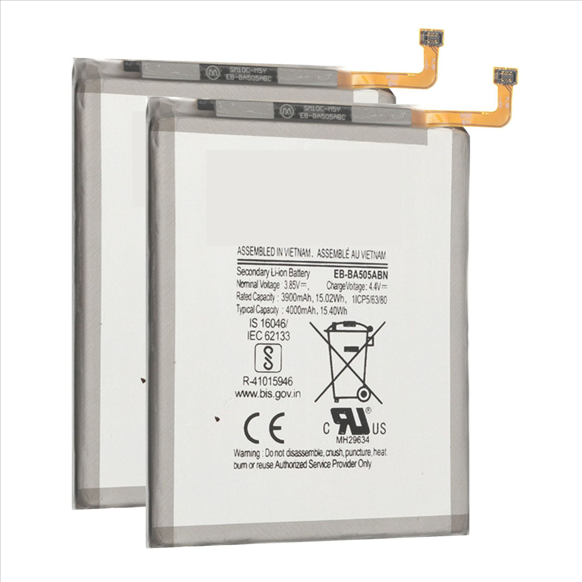 适用三星A20 A50手机电池EB-BA505ABN A30全新大容量电板厂家批发