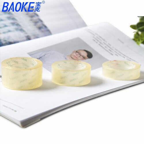Office school supplies stationery transparent tape sealing tape small stationery glue sealing tape paper sealing tape wholesale