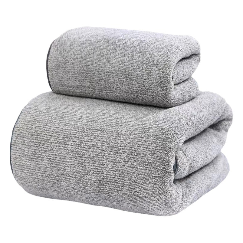 Cross-border star coral fleece towel bath towel suit thickened high-density face towel mother and child towel gift towel logo