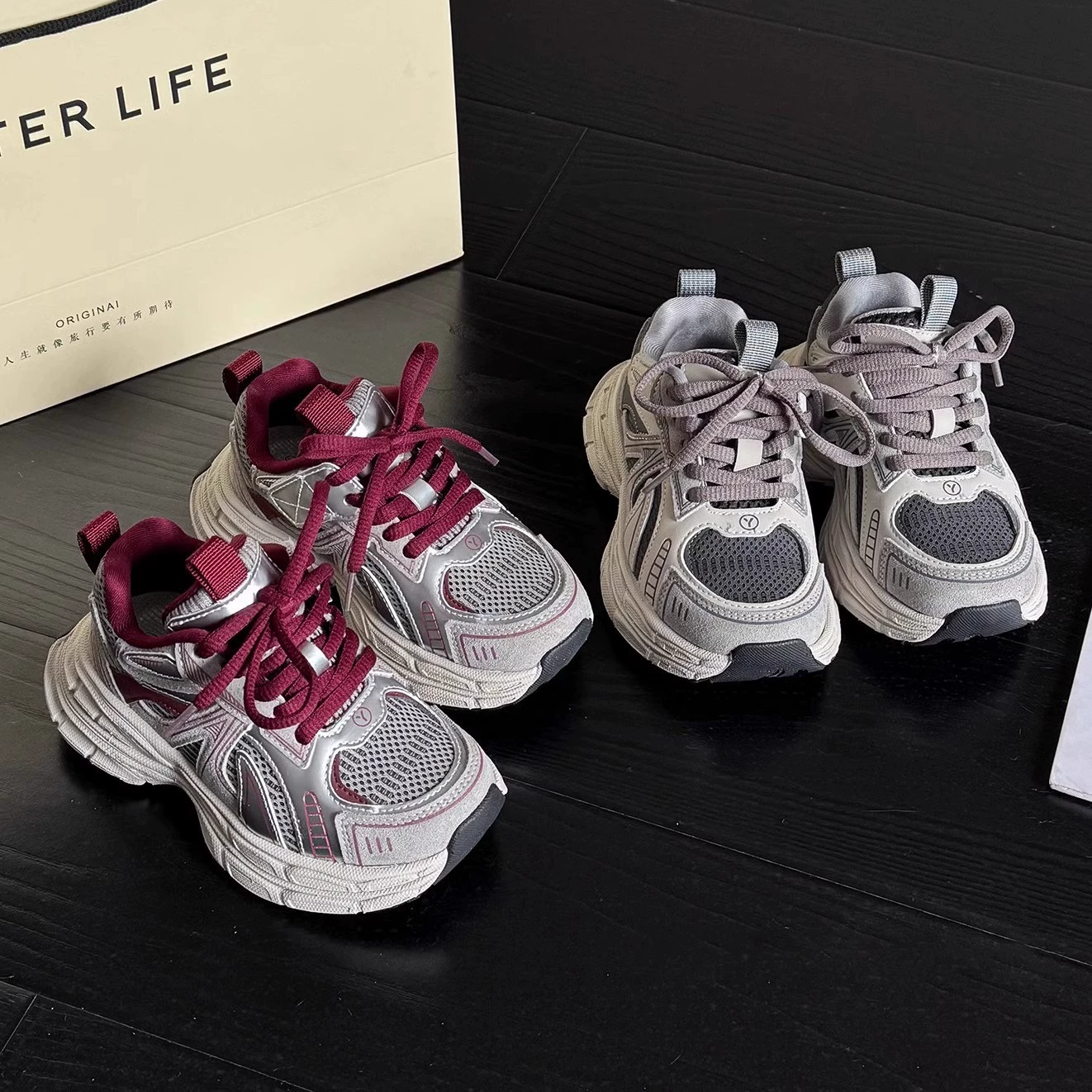 Детская обувь отца 2025 весна и осень новая спортивная обувь для девочек на мягкой подошве для мальчиков легкая дышащая обувь для мальчиков