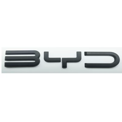Car logo rear emblem, SEAL rear emblem - matte-black-non-removable-cover-rear-byd-35-emblem-24-model-overseas-version-seal