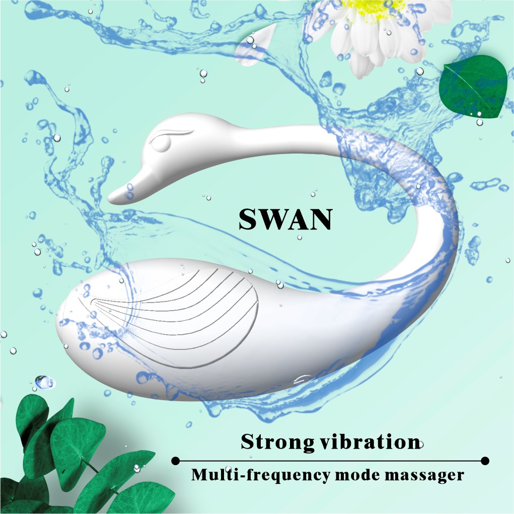 APP transfronteriza control remoto inalámbrico vibración huevo saltar cisne desgaste impermeable silencioso estimulación femenina masturbadora artículos para adultos