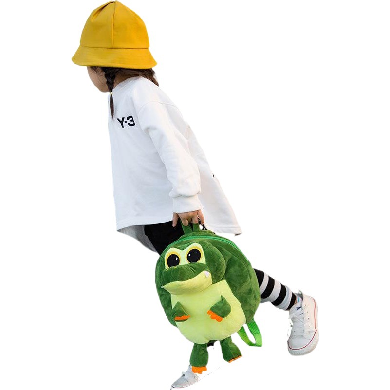 Children's Plush Schoolbag Cartoon Kindergarten Boys and Girls Children's Backpack Cute Toy Three-dimensional Personality Cute Bag