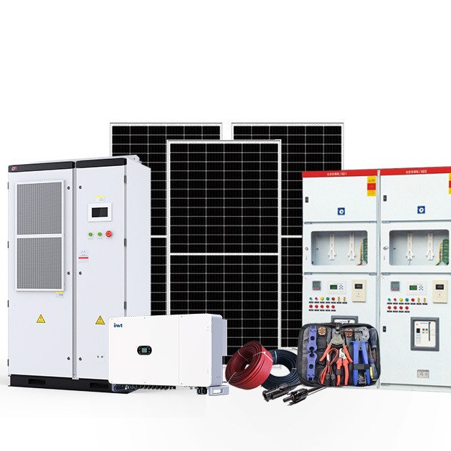 300KW太阳能混合离并网发电系统光伏储能系统一站式安装