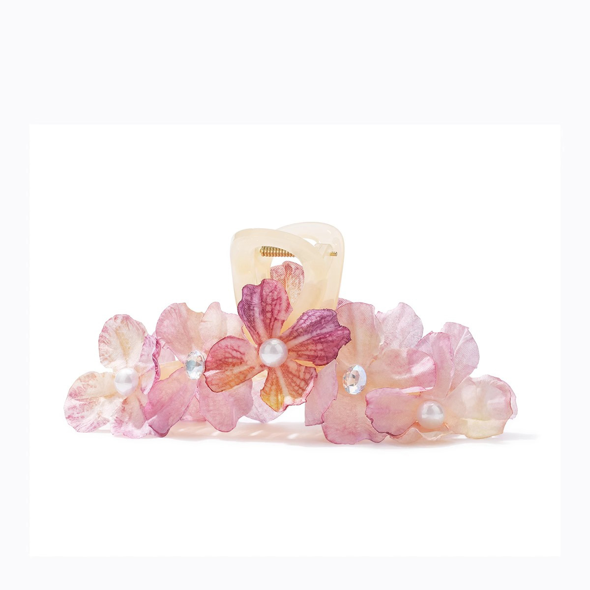 1 Piece Quantity Vacation Simple Style Women's Plumeria Plastic Cloth Hair Claws