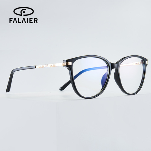 87040 cross-border new TR90 glasses frame cat eye glasses anti-blue light glasses frame flat mirror computer glasses