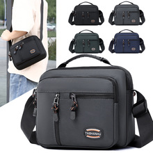 新款尼龙单肩斜挎包地摊零钱收款包工具包耐磨透气小包简约休闲包