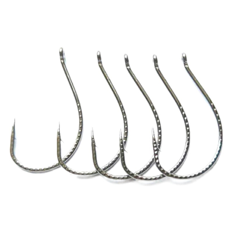 Strengthening inverted fishing hook 8003 inverted fishing hook black pit Loach hook Luya wacky fishing group Mandarin fish perch beak hook