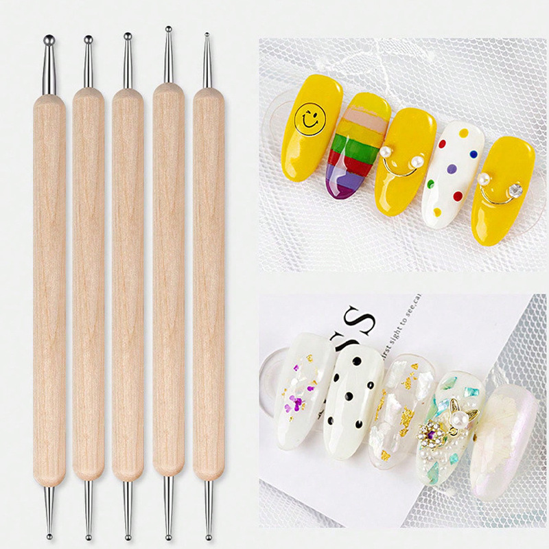 5 pieces of log rod drill suit factory direct supply double-headed wooden sticky drill nail nail pressure line pen flower needle 5 pieces of log rod drill suit factory direct supply double-headed wooden sticky drill nail nail pressure line pen flower needle