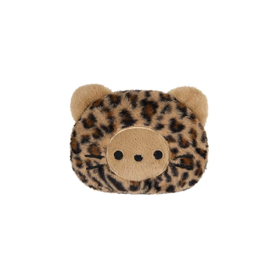 Seat Cushion, Winter Warm and: Seat cushion, seat cover - rabbit-fur-leopard-print-cat-headrest
